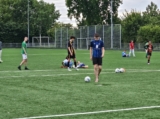 S.K.N.W.K.-ers tijdens Penaltybokaal Schouwen-Duiveland (bij s.v. Duiveland) (139/160)